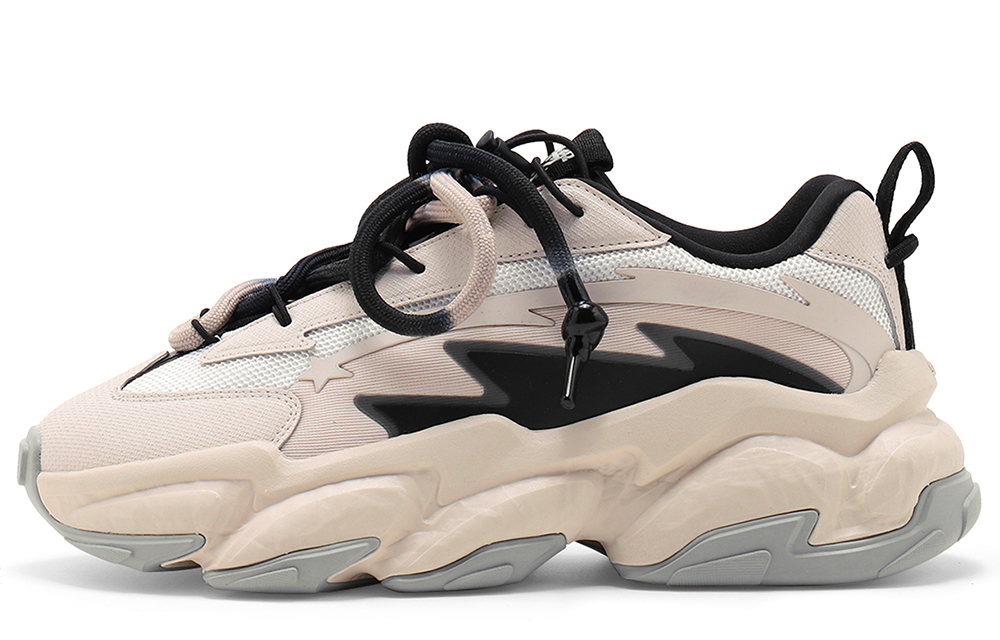 STARTER Strata Collection Mesh, Synthetic Leather Slip Resistant And Breathable Height Increasing Low top