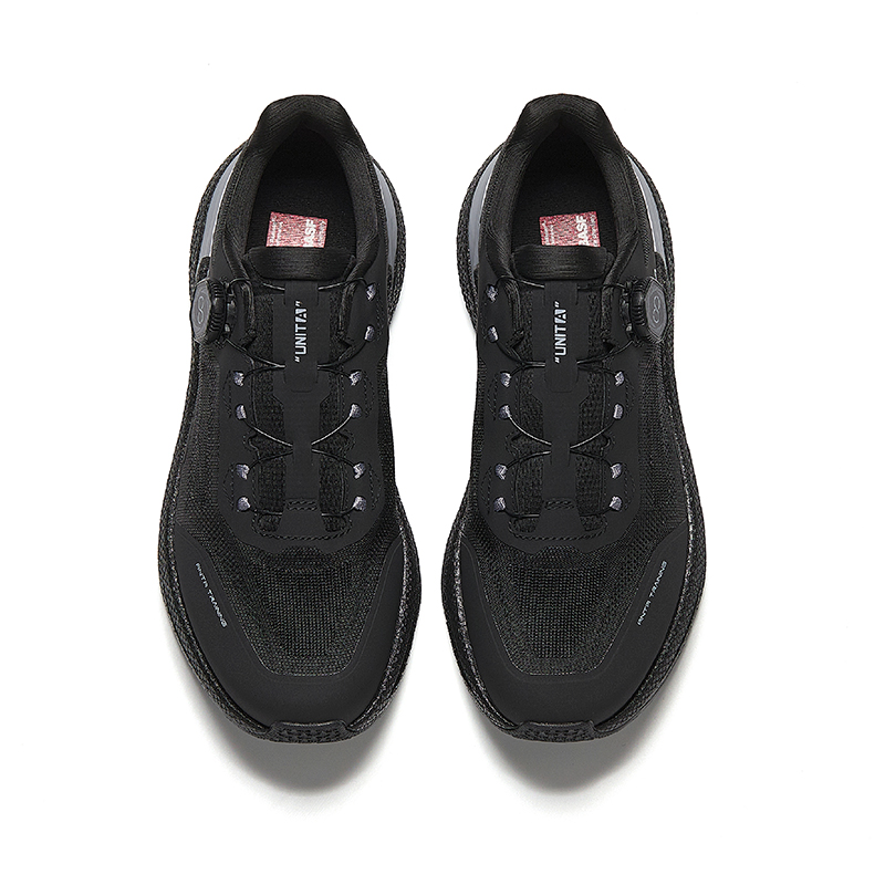 Anta Burning MAX Cushioning, Wear Resistant Low top Training Shoes Men’s Basic Black