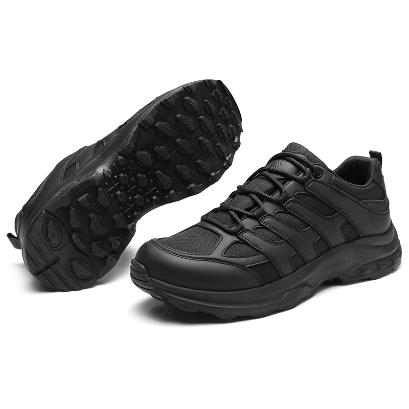 QIANGREN 3515 Mountaineering Hiking Shoes Men’s Black