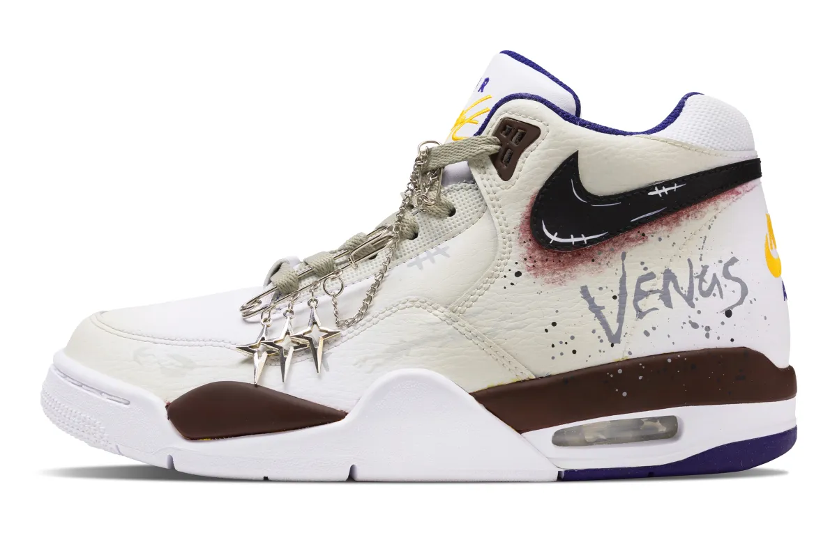 Nike Flight Legacy Forbidden Ground Slip Resistant Abrasion Resistant Slip Resistant Abrasion Resistant Mid top