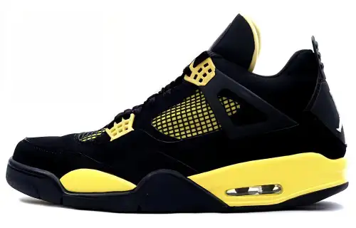 Air Jordan 4 Retro Thunder 2006 'Black Yellow'