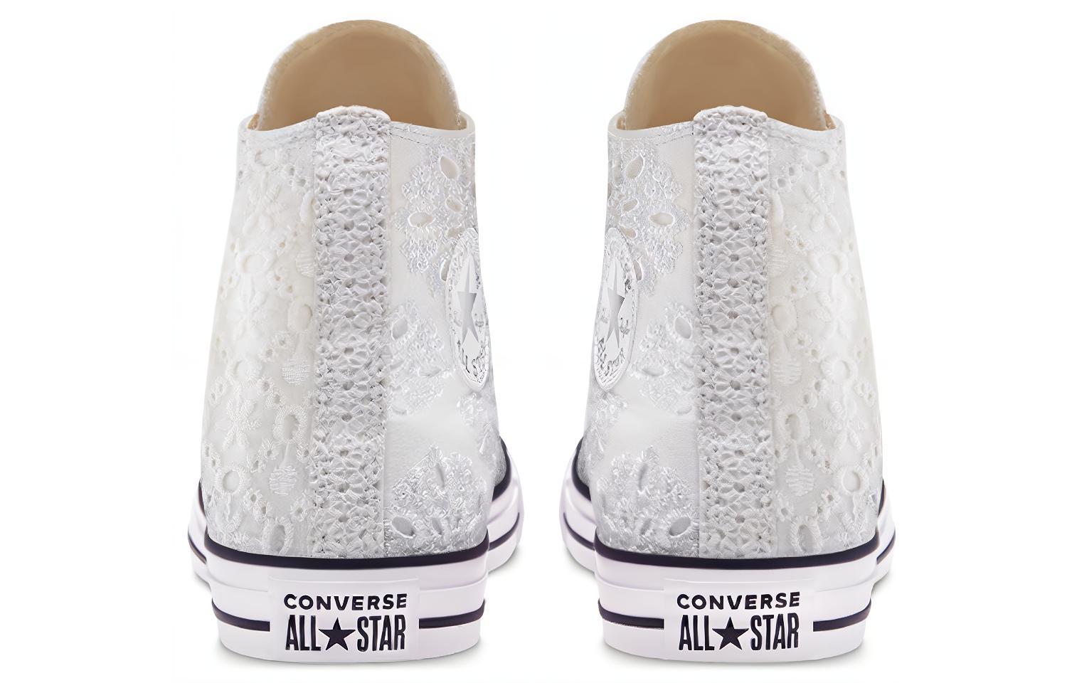 Женские кеды Converse Chuck Taylor All Star Boho Mix (белые) — Белый — фото 3