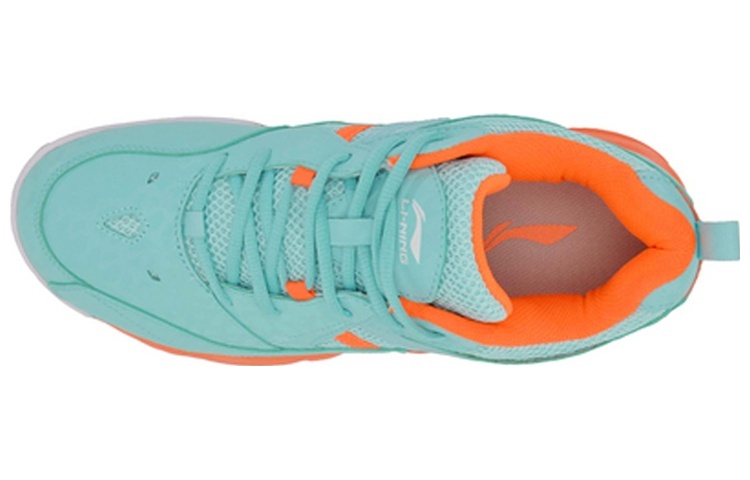 Li Ning Koba Cushioning Abrasion Resistant Cushioning, Wear Resistant Low top Badminton Shoes Unisex Electric Blue