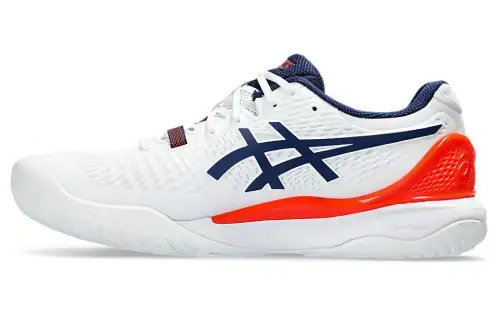 ASICS Gel Resolution 9 White Blue Expanse Koi