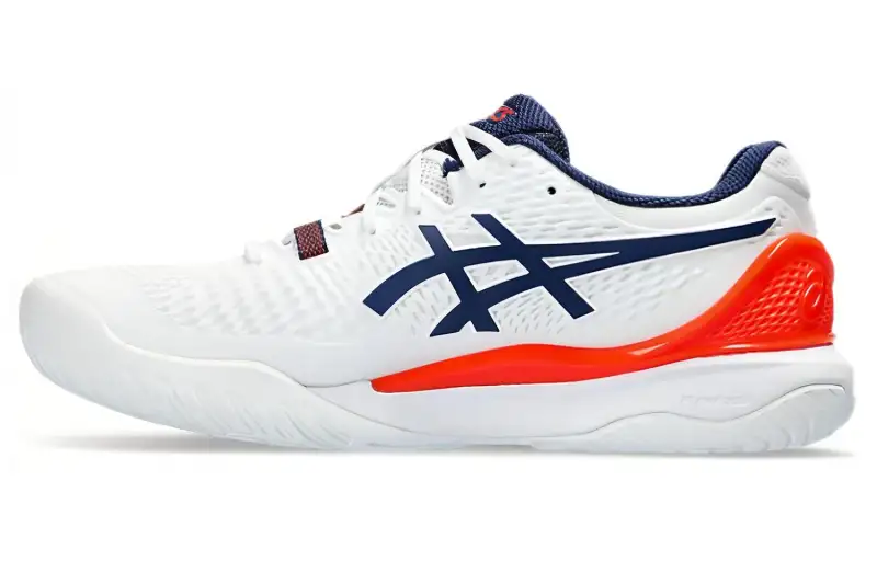 ASICS Gel Resolution 9 White Blue Expanse Koi