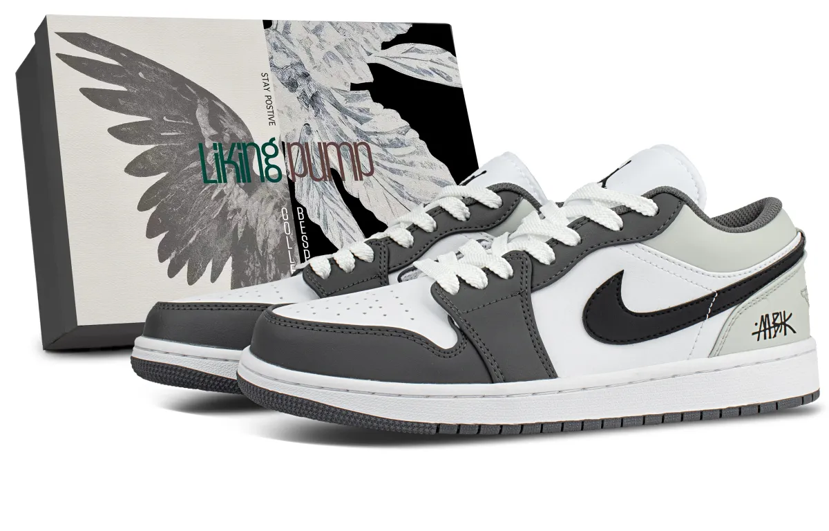 Jordan Air Jordan 1 Low top Vintage Unisex Gray