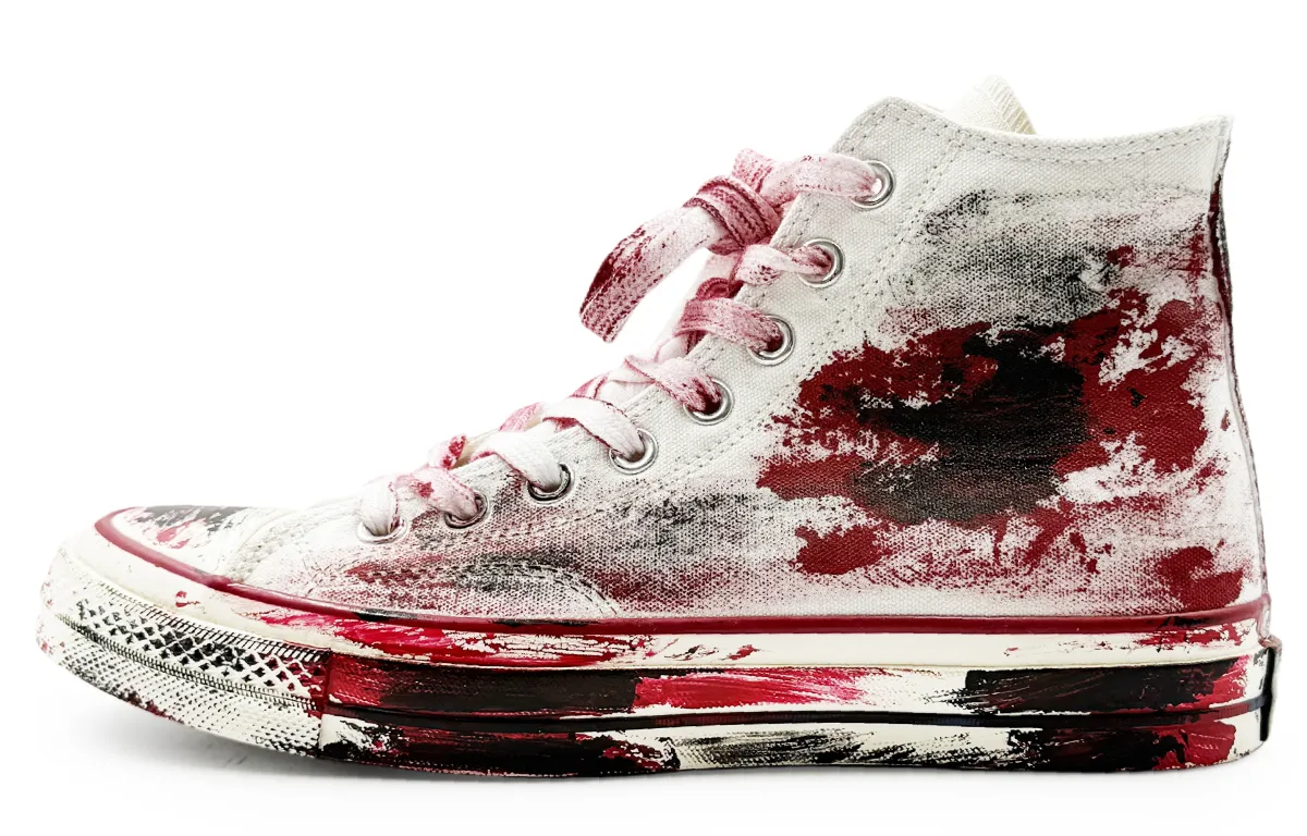 Converse Chunck 70 Chuck Taylor Abrasion Resistant High top Canvas Shoes Unisex White Red Black