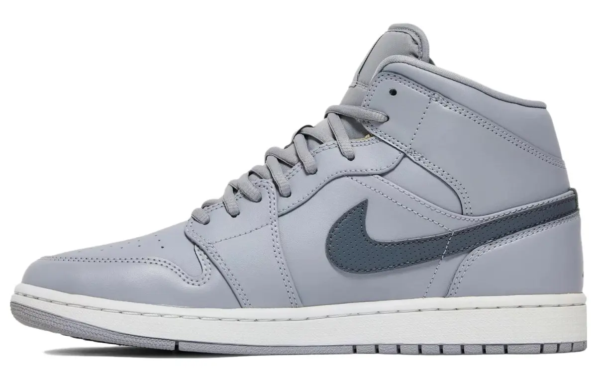 Jordan 1 Retro Mid Wolf Grey Cool Grey
