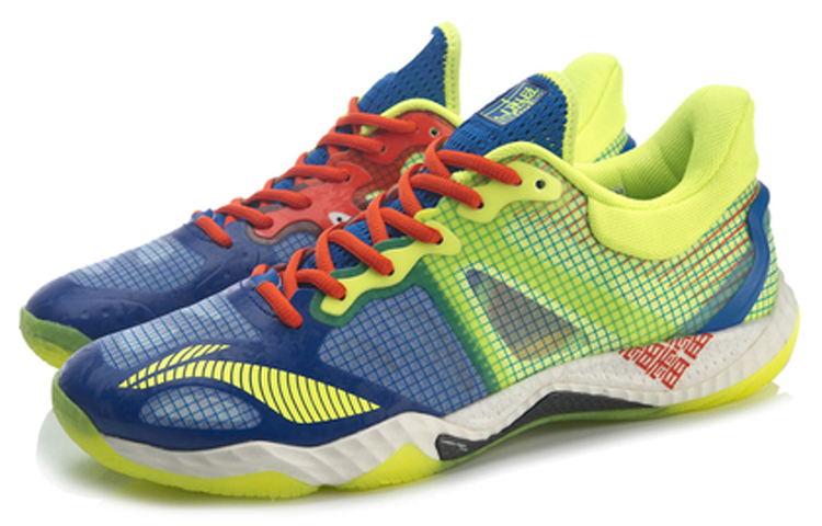 Li Ning Gyrfalcon 4 Textile, TPU BOOM Technology Cushioning Slip Resistant Abrasion Resistant Lightweight Low top