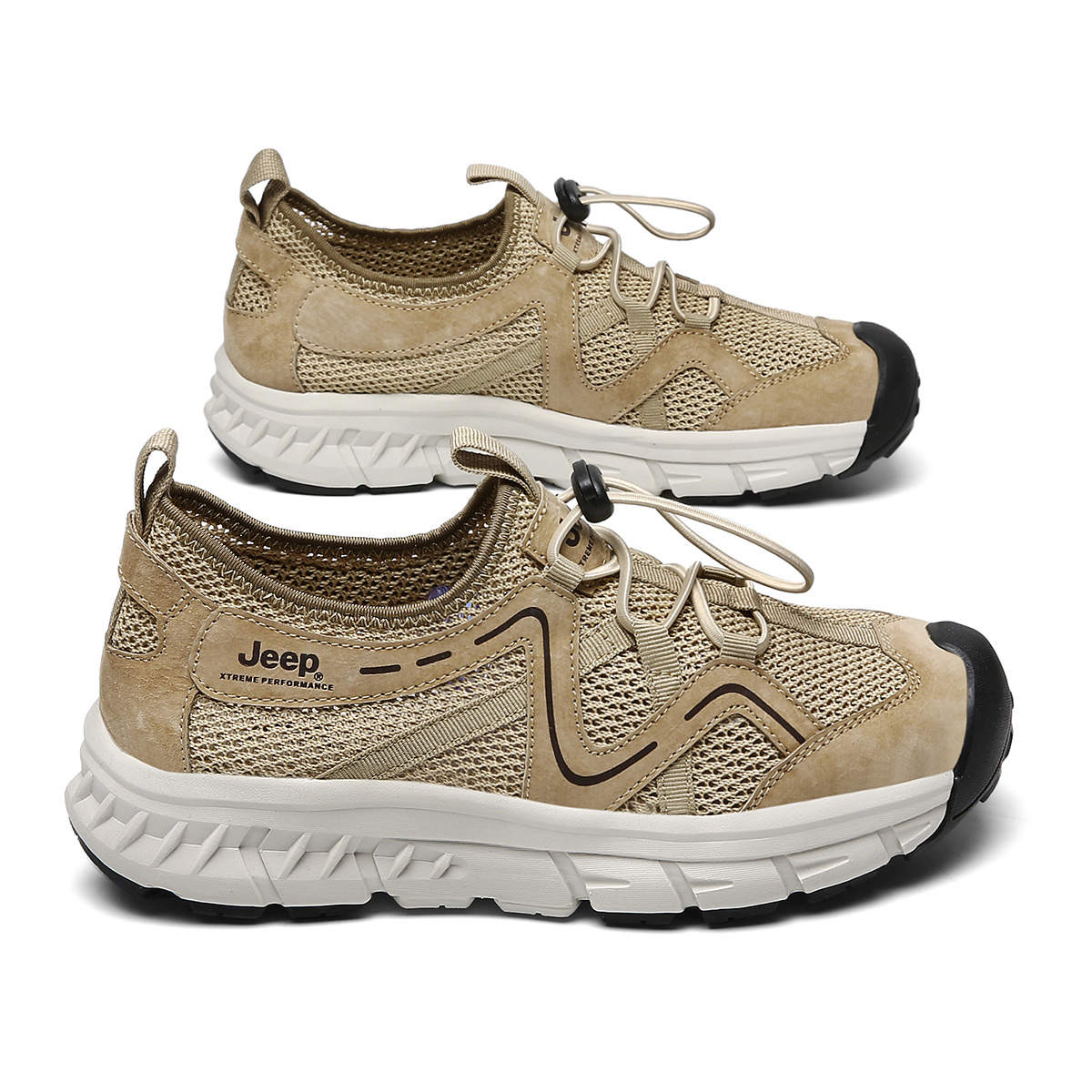 Jeep Mountaineering & Hiking Shoes Men’s Low Top Black/Gray/White