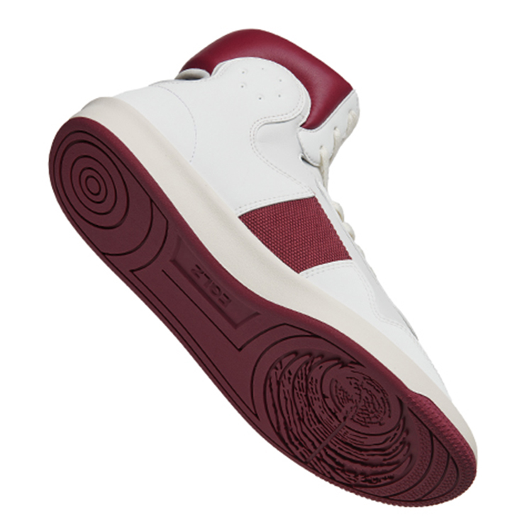 EQLZ EQUALIZER 1970 Lightweight High top Vintage Basketball Shoes Unisex Campus Red