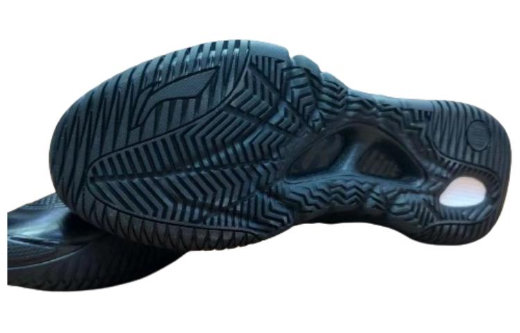 Li Ning Badfive 2 Abrasion Resistant Abrasion Resistant Low top Basketball Shoes Men’s Black
