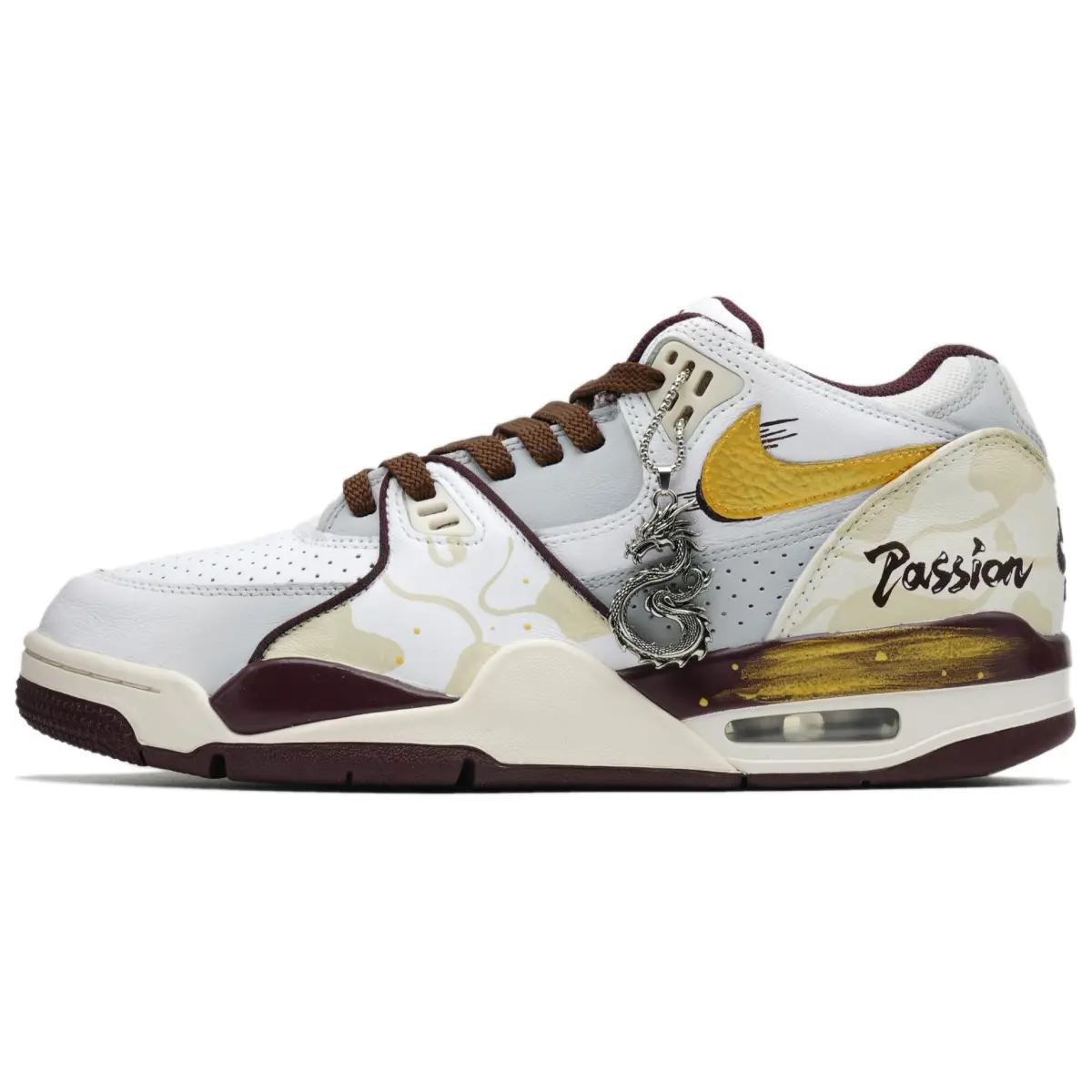 Nike Air Flight 89 Slip Resistant Abrasion Resistant Slip Resistant Abrasion Resistant Low top Vintage Basketball Shoes