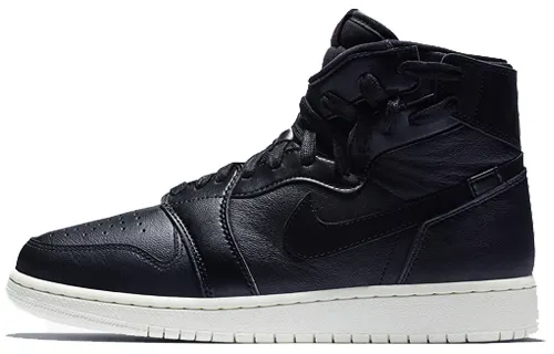 Jordan Air Jordan 1 Rebel XX Leather High Top Retro Basketball Shoes Women's Black