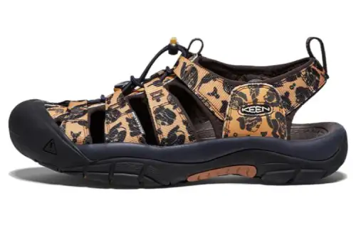 Keen x Gravity Free Newport Retro River Trekking Shoes Men's Brown Black