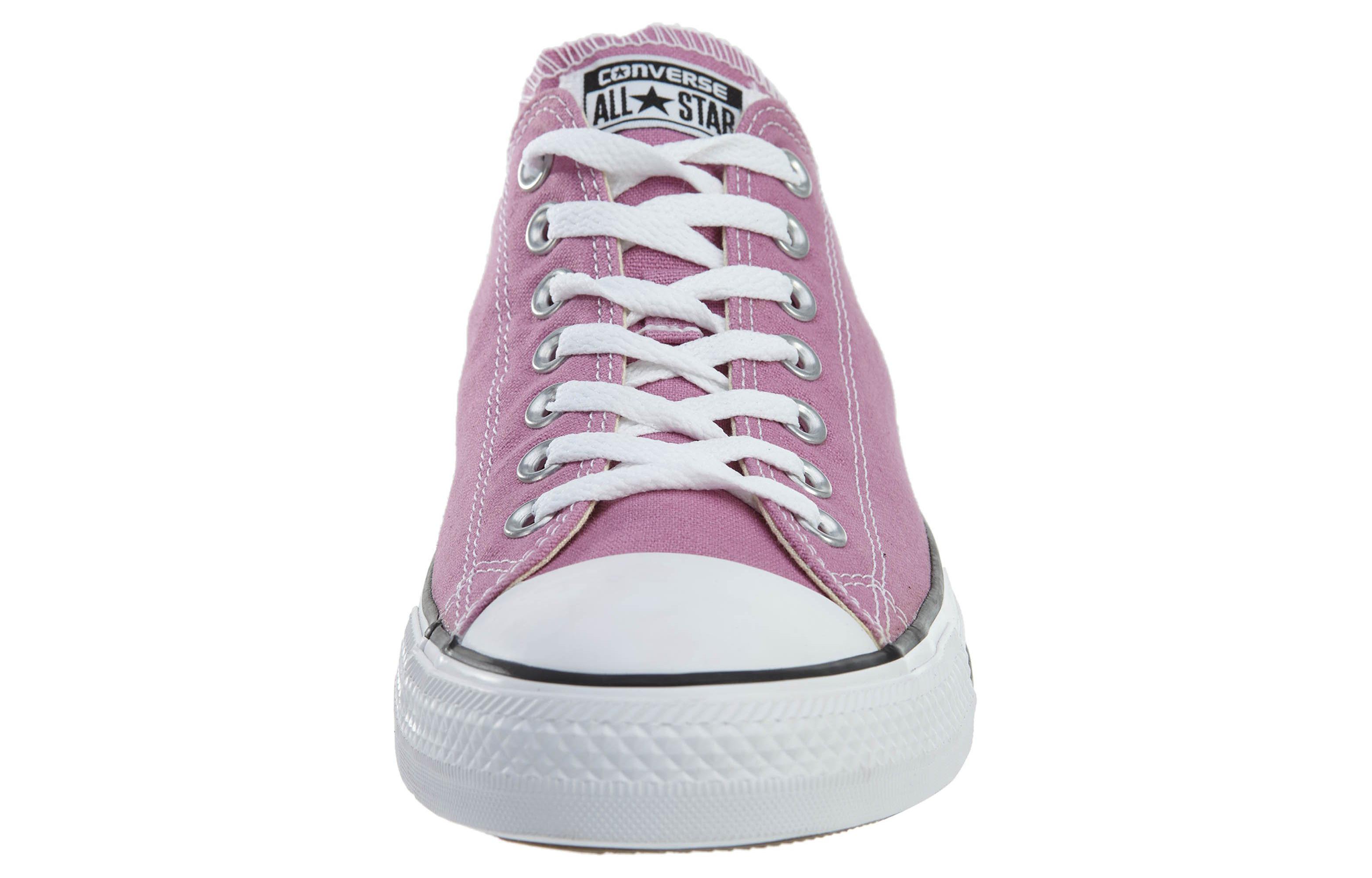 Женские кеды Converse Chuck Taylor Ox Casual Sneaker - Powder Purple (розовые) — фото 4