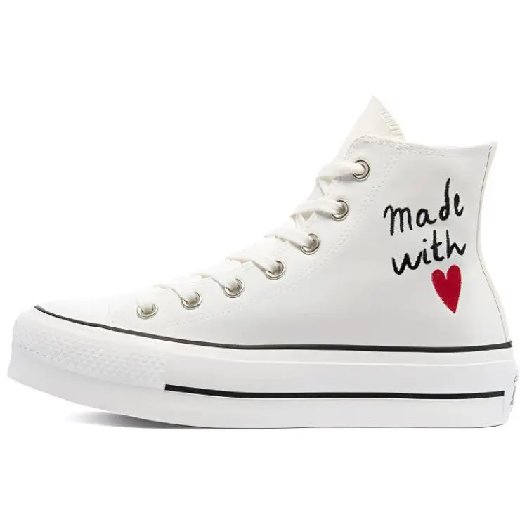 Chuck Taylor All Star Wmns Converse Lift High 'Valentine's Day - Vintage White' Women's