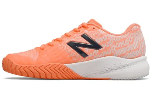 New Balance NB 996 Tennis Shoes Women's Low Top Orange/White