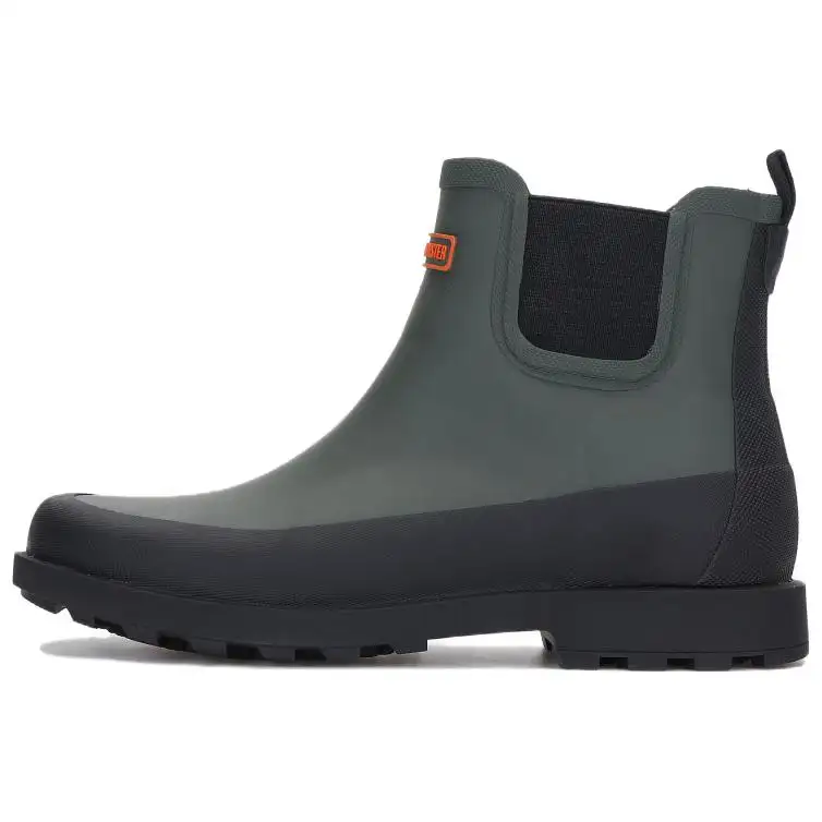 KOLON SPORT Waterproof And Wear resistant Rain Boots Men's Army Green