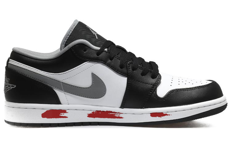 Jordan Air Jordan 1 Vintage Basketball Shoes Men’s Low Top Gray/White