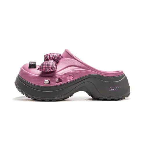 YINGXIONGLIANMENGYONGCHIPAIDUI x Li Ning Project* Clogs Women's Dream Pink