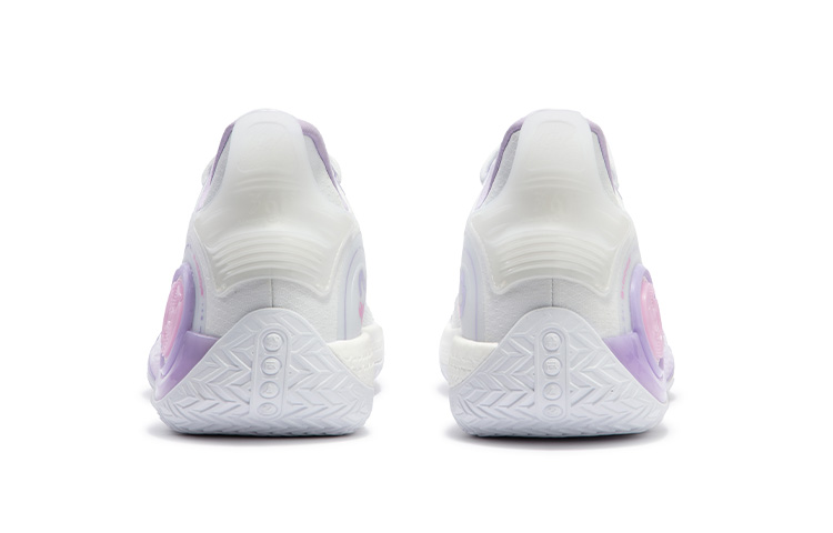 361° AG 4 SOAR Basketball Shoes Men’s Low Top 361 Degrees White/Digital Lavender