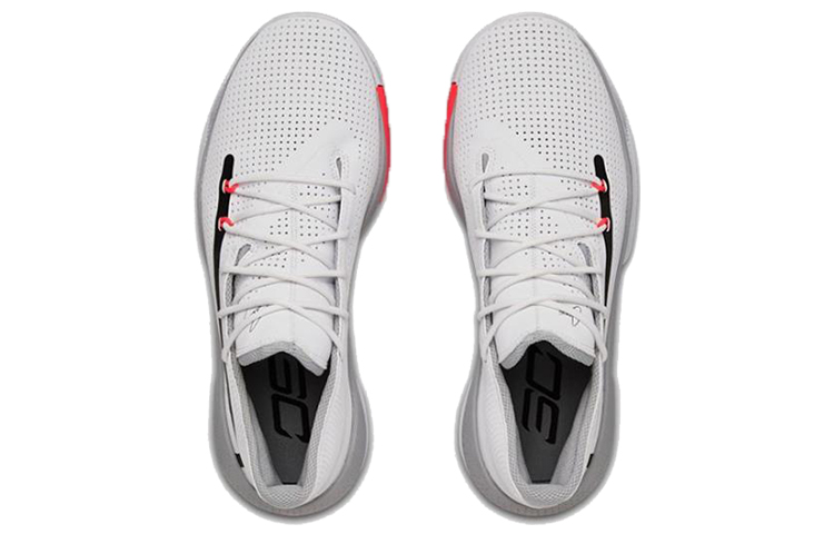 Мужские кроссовки Under Armour Sc 3zer0 III (белые) — Белый — фото 5