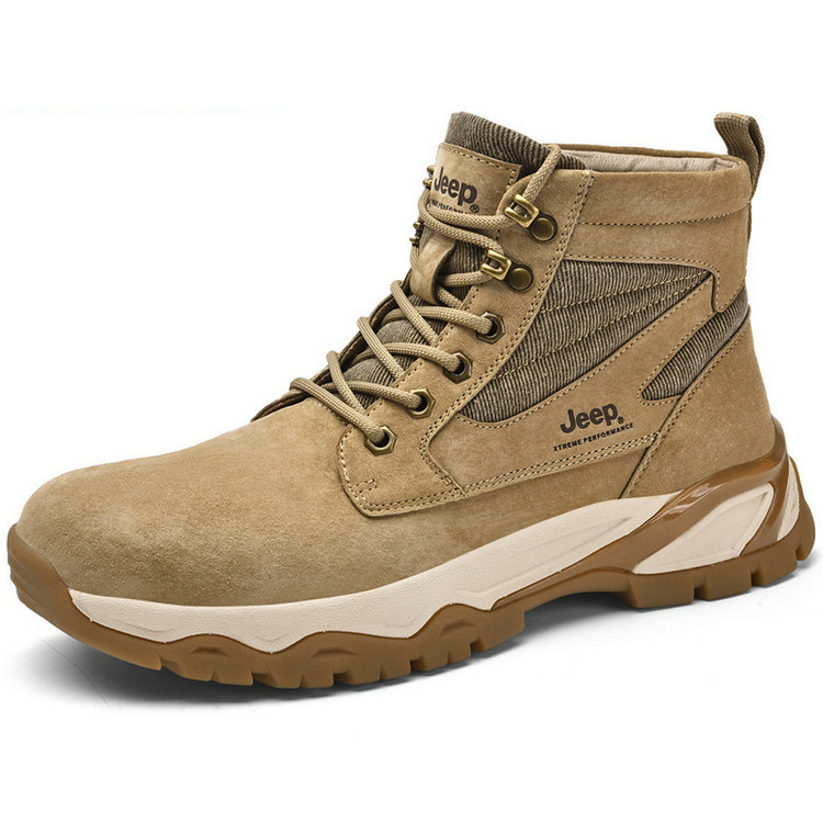 Jeep High top Outdoor Shoes Men’s Khaki