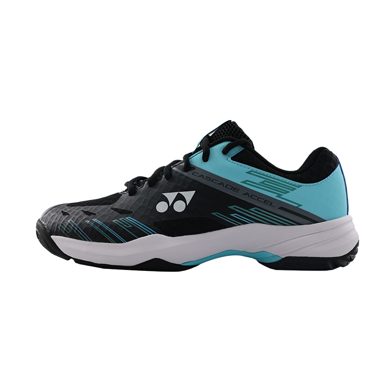 YONEX Textile, Synthetic Leather Comfortable Round Toe Low top Badminton Shoes Men’s Blue