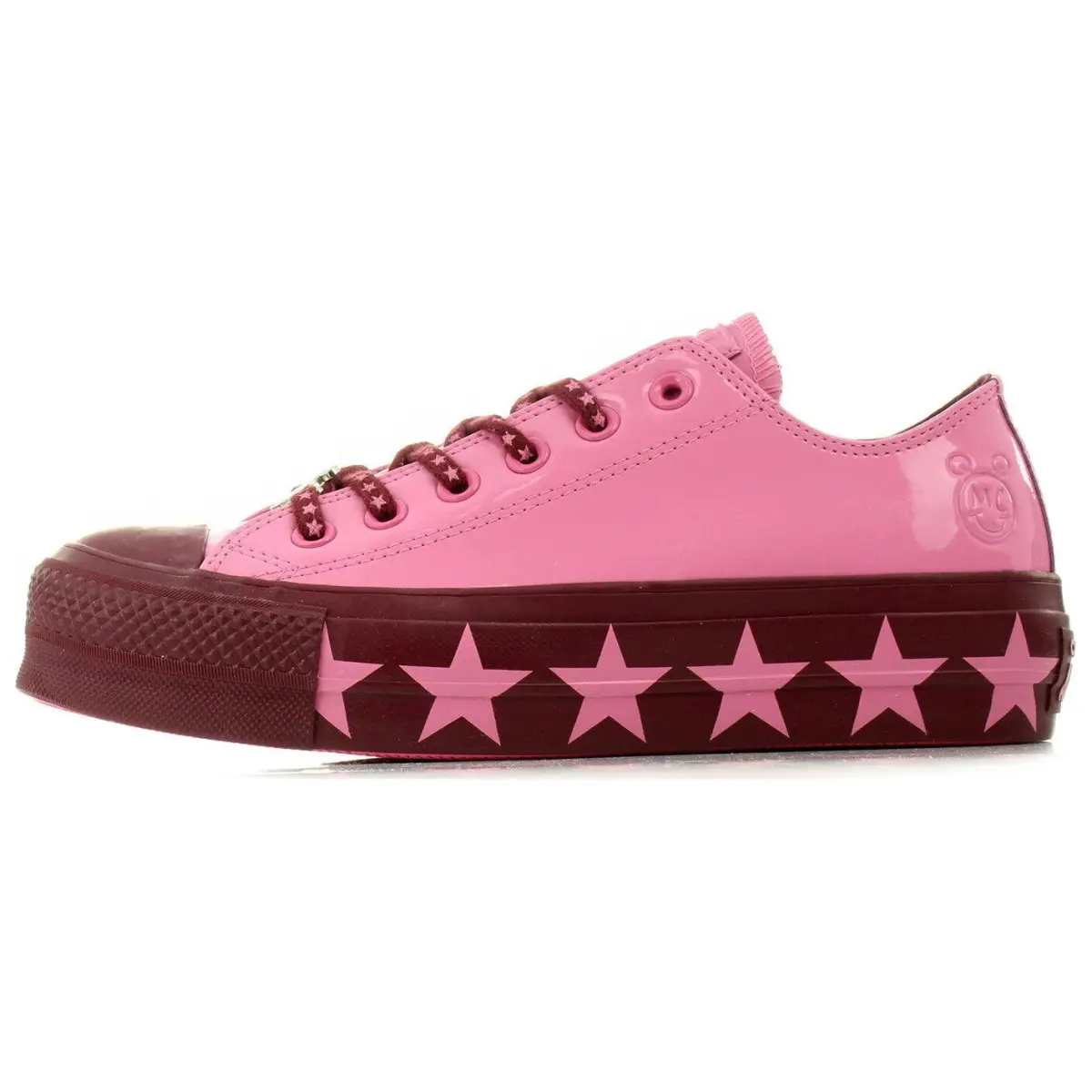 Chuck Taylor All Star Miley Cyrus x Chuck Taylor All Star Wmns Converse Lift Ox 'Pink Burgundy' Women's
