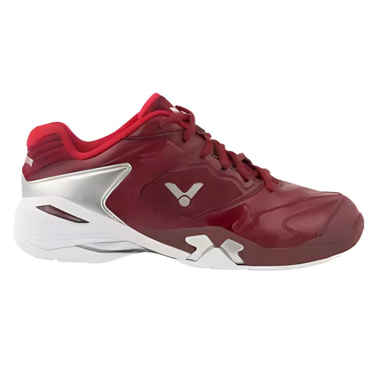 VICTOR PU, Mesh Cushioning Slip Resistant Abrasion Resistant Breathable Coverage Low top Badminton Shoes Unisex