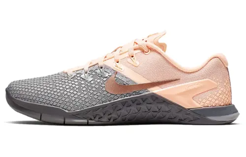 Nike Metcon 4 XD MTLC non-slip lightweight low-top training shoes women's dirty pink