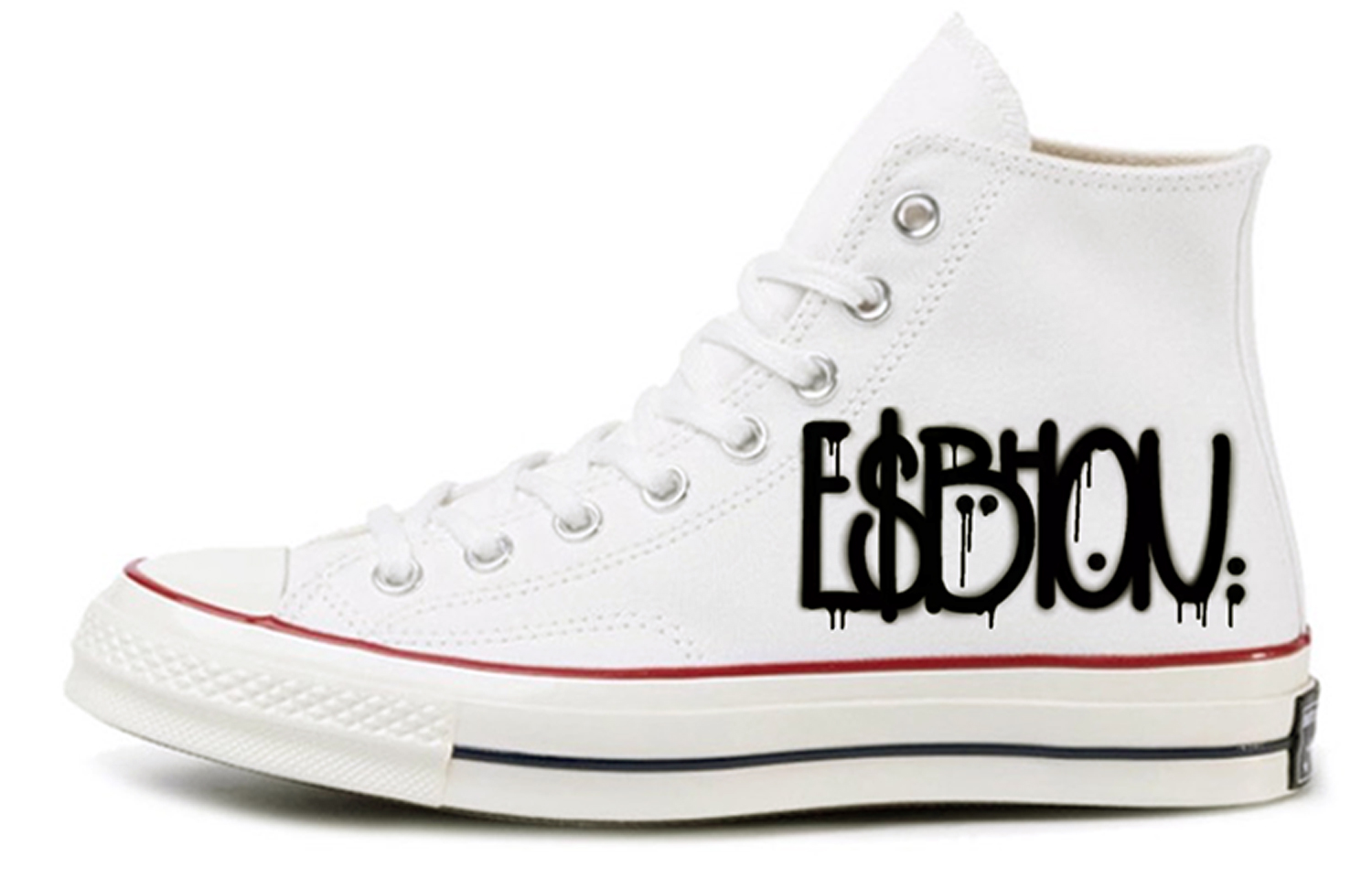 Converse 1970s Chuck Taylor High top Canvas Shoes Unisex Ecru