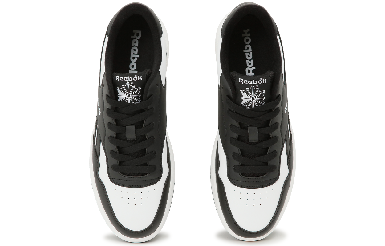 Reebok BB 1000 Low top Basketball Shoes Unisex Black White