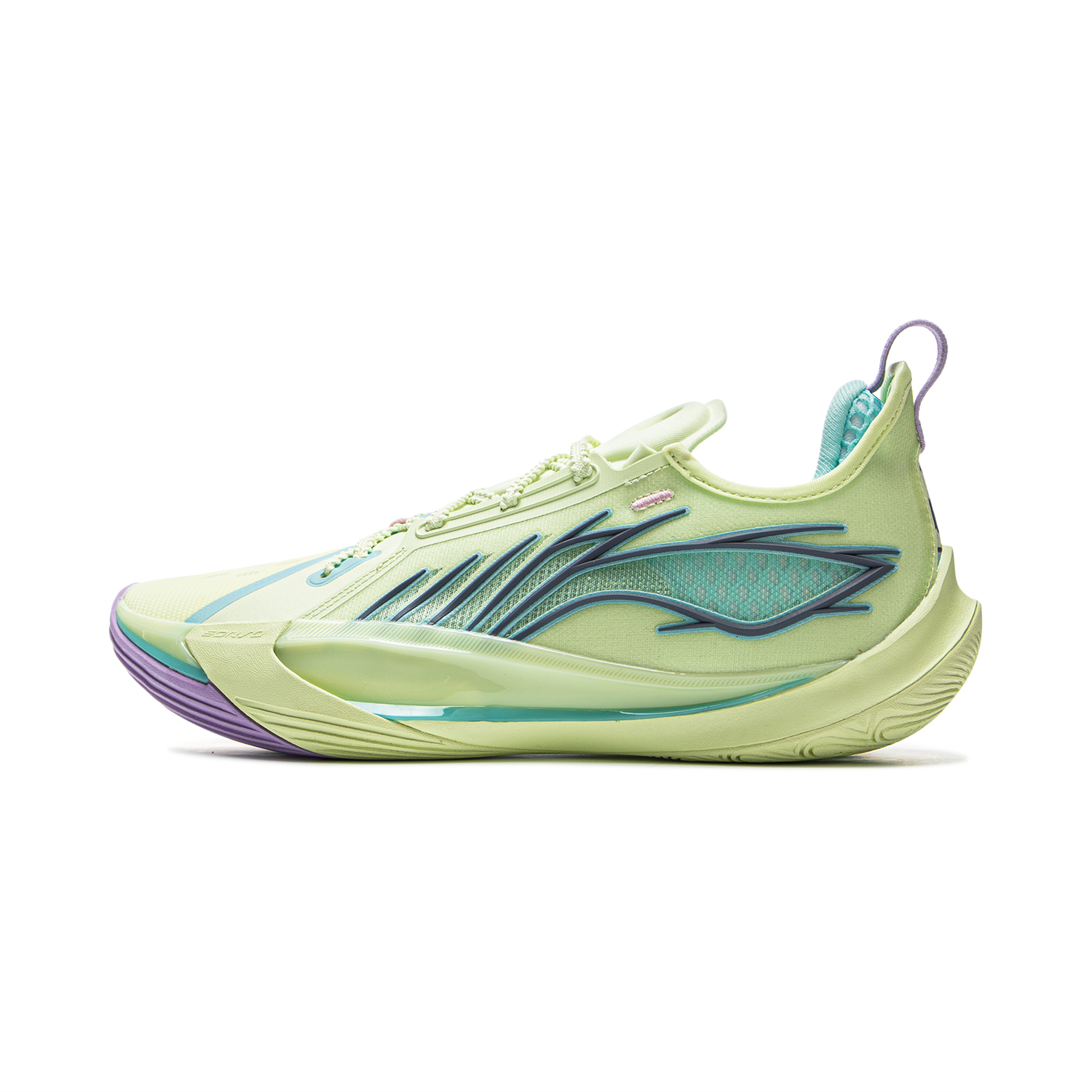 Li Ning Sonic 13 Cushioning Slip Resistant Abrasion Resistant Breathable Support Rebound Anti Twist Grip Low top