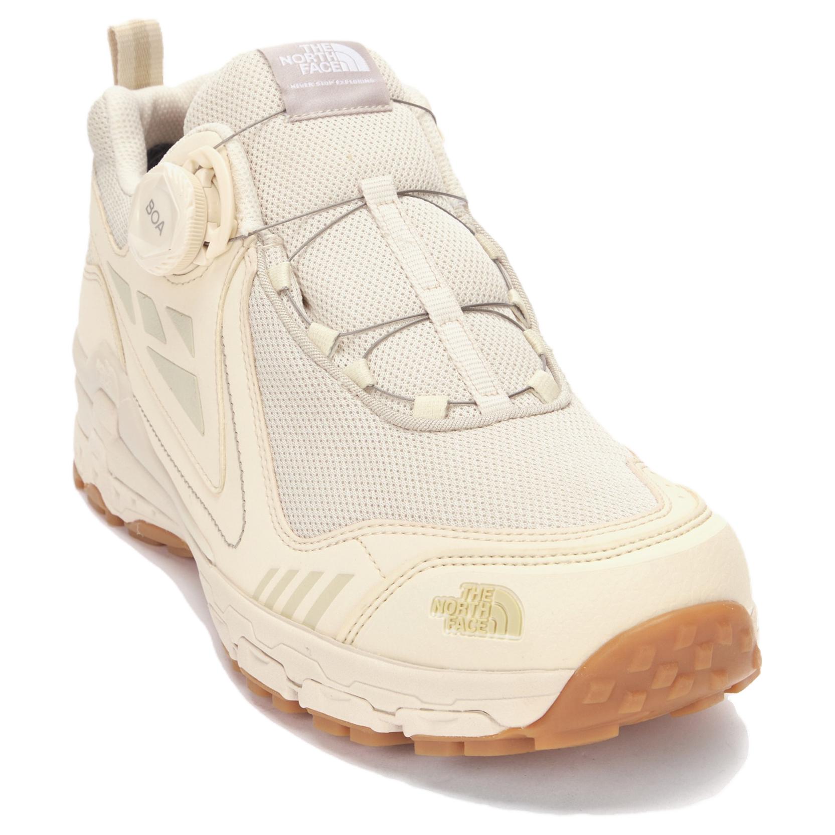 THE NORTH FACE Slip Resistant Abrasion Resistant Low top Mountaineering Shoes Men’s Beige