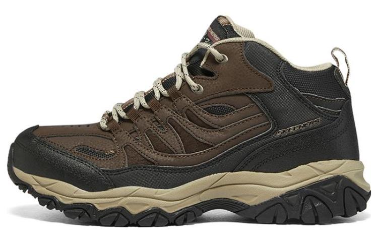 Skechers After Burn Memory High top Outdoor Shoes Men’s Brown Black