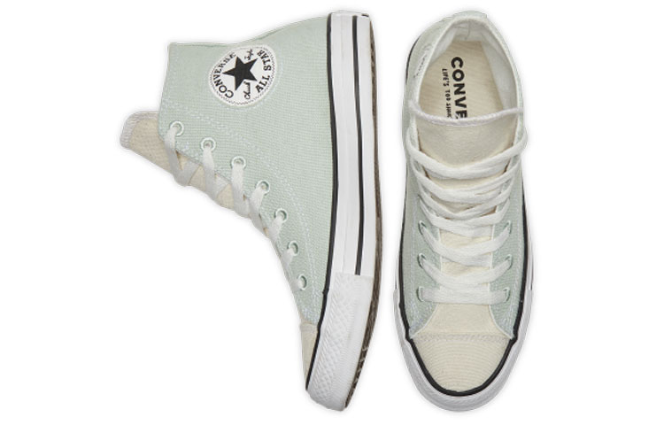 Высокие кеды Converse Chuck Taylor All Star (зеленый) — Зелёный — фото 4