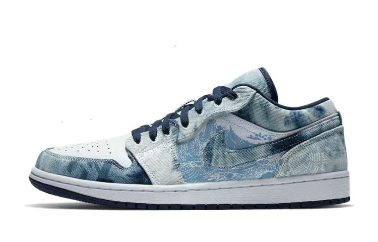 Jordan Air Jordan 1 Abrasion Resistant Breathable Abrasion Resistant Breathable Low top Vintage Basketball Shoes Men’s