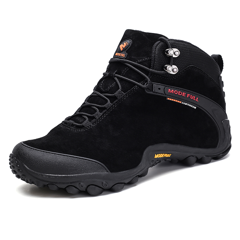 MODE FULL Outdoor Sports Cushioning Slip Resistant Abrasion Resistant Waterproof Support Impact Resistant High top