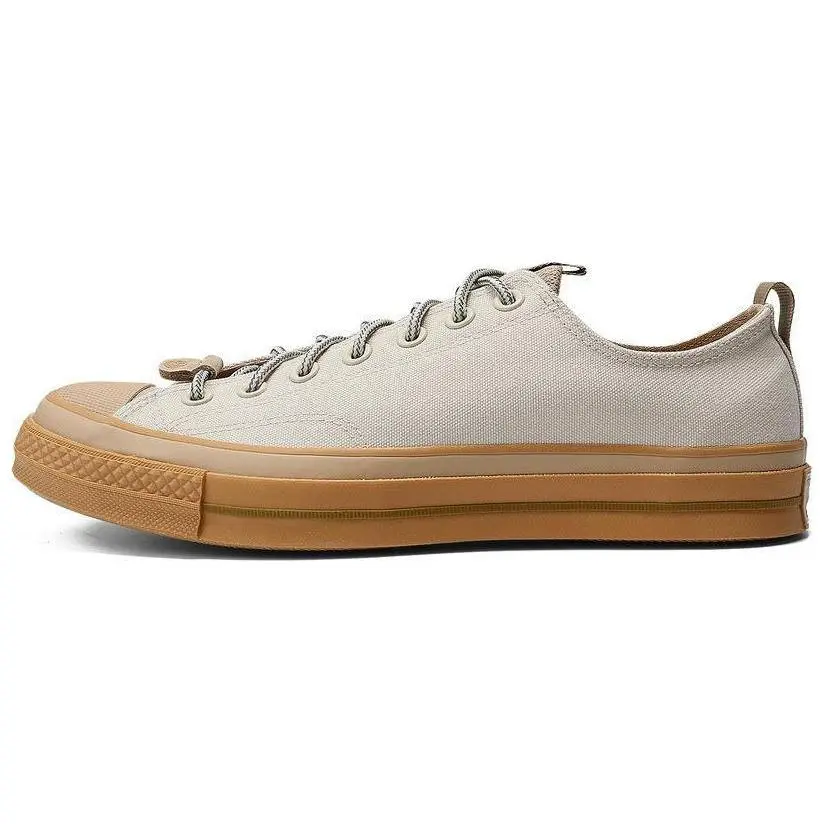 Converse 1970s Comfortable Low top Canvas Shoes Unisex Beige Yellow