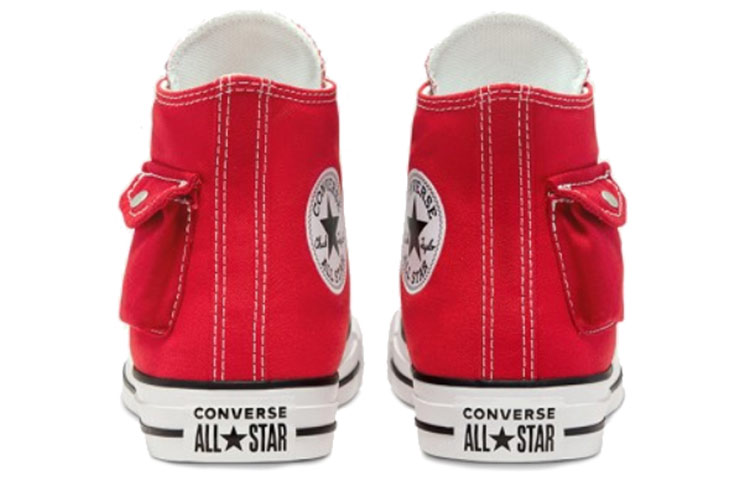 Кеды Converse Chuck Taylor All Star Ctas Pocket H (красный) — фото 5