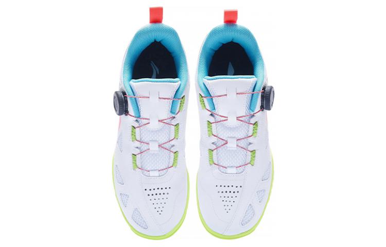 Li Ning Mage ESS Comfortable Abrasion Resistant Breathable Low top Training Shoes Unisex White Red