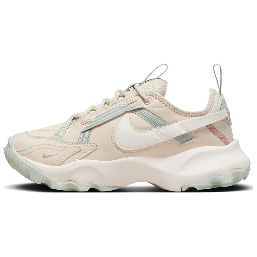 Nike TC 7900 Cushioning Anti-Slip And Wear-Resistant Low-Top Chunky Sneakers Women's Light Pink
