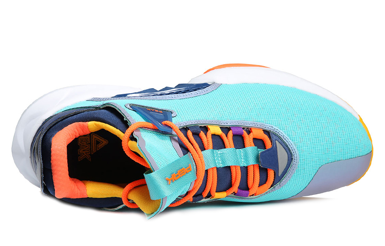 PEAK Textile, Synthetic Leather Slip Resistant, Abrasion Resistant, Breathable Mid top Performance Basketball Shoes