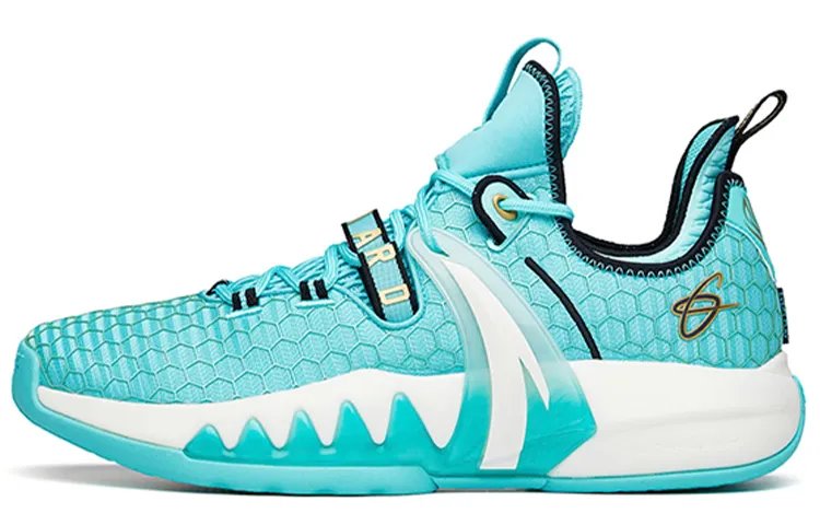 Anta GH2 Hayward Abrasion Resistant Slip Resistant Low top Performance Basketball Shoes Men's Neon Green