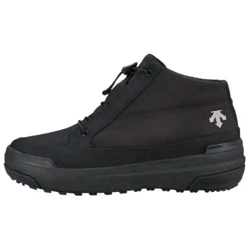 DESCENTE Thermal Waterproof Abrasion Resistant Slip Resistant Ankle Length Snow Boots Unisex Black