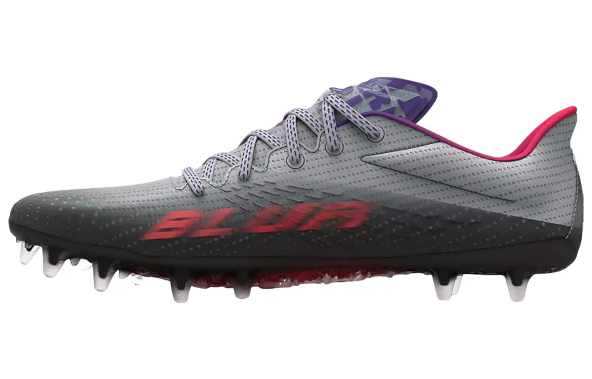 Under Armour Blur Smoke Mc Football Cleats 'Grey Black' Women's