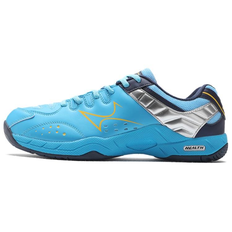 HEALTH Cushioning Abrasion Resistant Cushioning, Wear Resistant Low top Badminton Shoes Unisex Blue Black