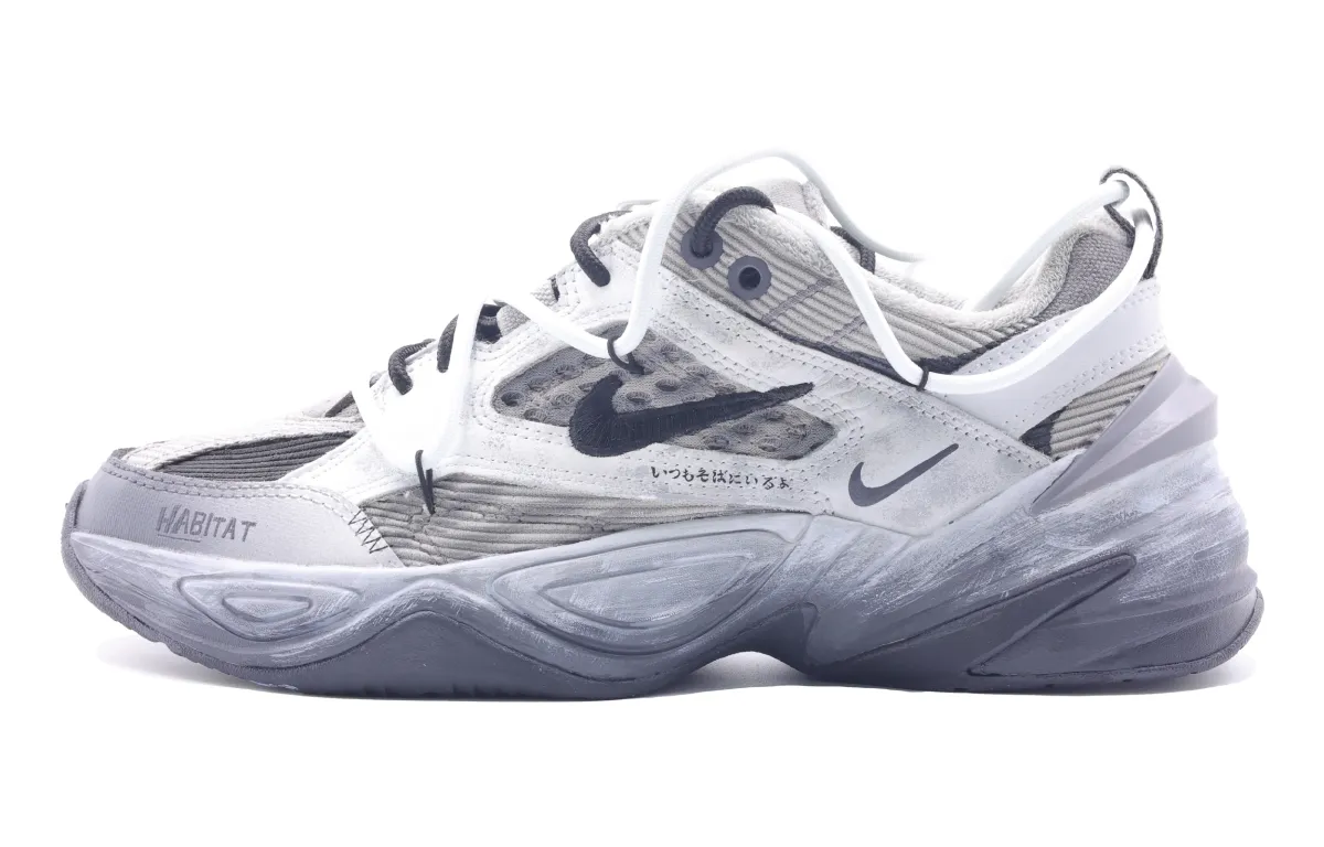 Nike M2K Tekno Huishuo District Cushioning Height Increasing Low top Chunky Sneakers Unisex